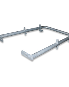 Tube frame f/bracket exit rh farrowing crate 4-post FLB